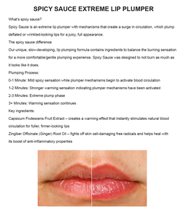 Remplisseur de lèvres de marque privée Amélioration végétalienne plus dodue à la menthe poivrée - Product Image 3