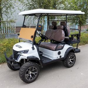 Voiture de golf électrique Hightop, chariot de golf intelligent à énergie solaire 2+2 - Product Image 1