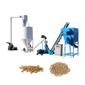 800-1000kg por hora, línea de procesamiento de piensos para granjas avícolas, molino de plantas de alimentación, máquina para hacer alimentos para pollos - Product Image 3