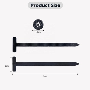 एफस्कैन नायलॉन सेल्फ-लॉकिंग केबल टाई बकल (100 पीसी) मल्टी-उद्देश्य ऑटोमोबाइल मरम्मत और दैनिक उपयोग ज़िप संबंधों के लिए - Product Image 2