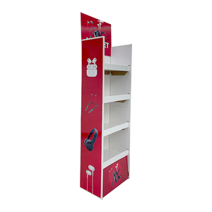 Présentoir de panneau personnalisé, étagère de magasin, design de supermarché, étagères à boissons, présentoir de carton sur pied - Product Image 3