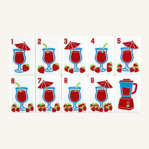 Nouvel ensemble de tuiles de mahjong américain en acrylique de luxe, 160 tuiles, durable, avec tapis de jeu, pour divertissement de casino et jeux de société – Collection 2026 à succès - Product Image 6