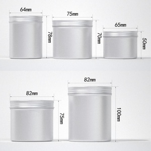 Latas de Metal de 150ml, 200ml, 250ml, Envases de Aluminio Vacíos con Tapa de Rosca para Alimentos, Postres, Leche, Impresión Offset para Galletas - Product Image 5