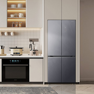 OEM Factory Intelligent Four-Door Commercial <b>Refrigerator</b> With Bottom Freezer for Home Use Portable Storage Fridge - Product Image 5