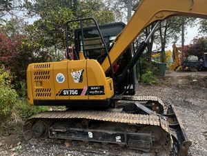 High Quality SANY SY75C Mini Excavator <b>Sale</b> 7 Ton Operating <b>Weight</b> 3M Discount Price Used Crawler Excavator Engine Pump Motor - Product Image 5