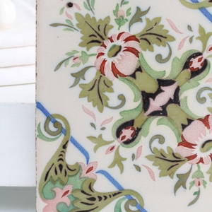 Retro Pháp Cổ Sứ Tường Gạch Kháng Khuẩn Hoa Tươi Mô Hình Phong Cách Nhà Bếp Thiết Kế Mộc Mạc Firebrick Nội Thất - Product Image 4