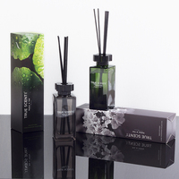 Diffuseur de parfum d'ambiance à bâtonnets en rotin, marque privée, désodorisant d'ambiance