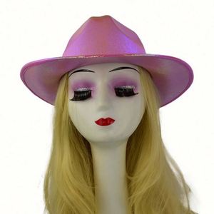 Sombreros de Vaquero Holográficos de Texas, Coloridos, Resistentes, para Fiestas al Aire Libre, Venta al Por Mayor, Multicolores, Unisex, Nueva Moda - Product Image 2