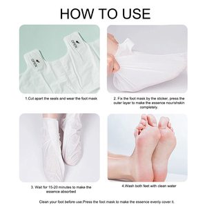 UUKKG Calcetines <span class=keywords><strong>Mascarilla</strong></span> Exfoliante para <span class=keywords><strong>Pies</strong></span>, Renovación para <span class=keywords><strong>Pies</strong></span> Suaves como de Bebé, Elimina Piel Muerta, <span class=keywords><strong>Mascarilla</strong></span> Exfoliante Desprendible para <span class=keywords><strong>Pies</strong></span> Suaves - Product Image 6