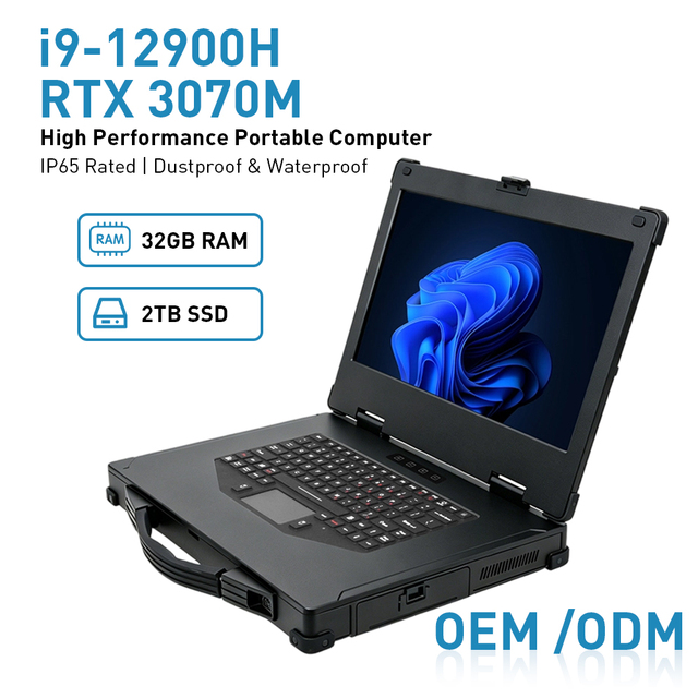 Portable AI Workstation Intel Core I9-12900H 32GB RAM 2TB SSD Aluminium Body in Stock for AI Computing OEM/ODM