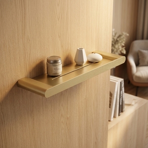Mensola Singola da Parete in Acciaio Nichelato VIGA per Uso Alberghiero con Garanzia di 5 Anni - Accessori Bagno a Buon Prezzo - Product Image 3