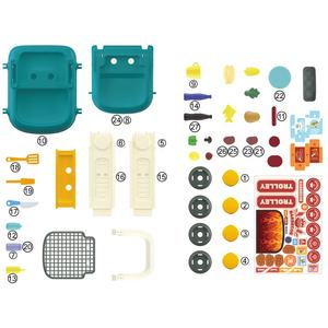 <span class=keywords><strong>Juguete</strong></span> para niños, 43 Uds., juego <span class=keywords><strong>de</strong></span> carrito <span class=keywords><strong>de</strong></span> vajilla con mini modelos <span class=keywords><strong>de</strong></span> comida <span class=keywords><strong>de</strong></span> plástico, barbacoa, gran oferta, regalo <span class=keywords><strong>de</strong></span> Cristo, <span class=keywords><strong>juguete</strong></span> <span class=keywords><strong>de</strong></span> cocina para niños <span class=keywords><strong>de</strong></span> la vida Real - Product Image 2