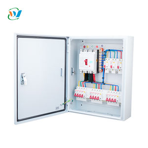 مجموعة كاملة من صناديق التوزيع المثبتة على السطح، لوحات التحكم في الطاقة، تصنيف IP40، قابلة للتخصيص في الجهد/التيار، مع قفل مفتاح، للاستخدام الصناعي - Product Image 3