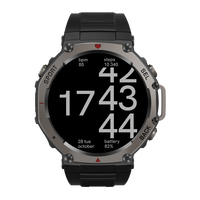 Montre connectée Android GPS DM58 avec baromètre d'altitude, fonction d'appel, pour l'alpinisme, l'exploration, la plongée sous-marine
