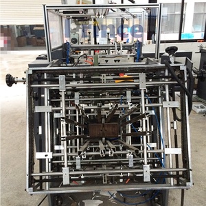 Machine multifonctionnelle de fabrication de boîtes en carton Machine à carton jetable pour le déjeuner, la restauration rapide, la friture, le <span class=keywords><strong>poulet</strong></span>, la pâtisserie et les chips - Product Image 4