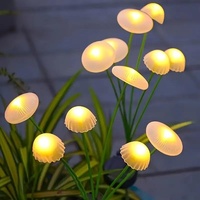 Lampe solaire LED méduse en gros pour l'extérieur, lumières colorées de Noël pour la décoration de pelouse et d'aménagement paysager