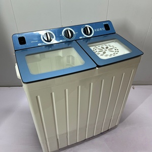 Machine à laver semi-automatique à double tambour de 11 kg, version anglaise complète, grande capacité, en plastique, très vendue - Product Image 6