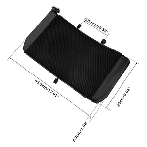 TCMT Radiador de Refrigeración del Motor Compatible con <span class=keywords><strong>Honda</strong></span> CBR600F4I CBR 600 2001-2004, Piezas de Repuesto de Aluminio para Motocicleta XF-387 - Product Image 6