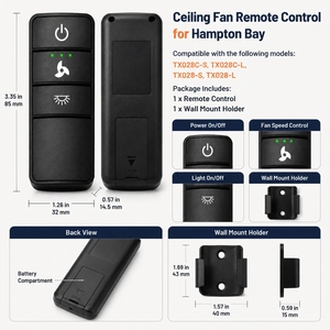 Reemplazo del control remoto del ventilador de techo para TX028C-S TX028C-L TX028C - Product Image 2