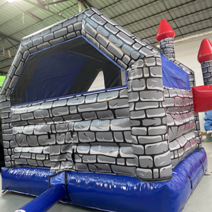 Casa inflable de rebote estilo <span class=keywords><strong>castillo</strong></span> encantador de calidad duradera con tobogán para diversión infantil y eventos de fiesta o alquileres - Product Image 6
