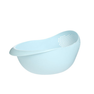 plastic rice washing filter vegetable pasta washer quinoa strainer colanders fruit washing bowl kitchen plastic drain basket