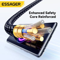 Kabel Pengisi Daya Cepat USB ESSAGER Seri ES-X61 USB A ke C PD 100W