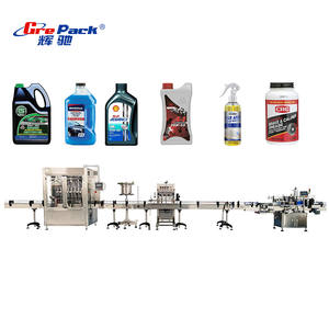 Línea Automática de Llenado, Embotellado y Tapado de Grasa, Anticongelante, Líquido de Frenos Viscoso, Aceite para Engranajes, Máquina de Llenado de Aceite para Motor de Automóvil - Product Image 1