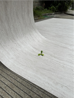 Desain Bagus Gaya Modern Porselen Fleksibel Travertine Milan Modern Laris untuk Dinding Luar dan Dinding Dalam