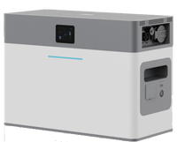 Batterie Deye AE-FS2.0-2H2 2kWh LiFePO4, conception tout-en-un, 51.2V 40Ah, système de stockage d'énergie solaire hors réseau pour balcon