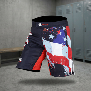 Tenue de combat personnalisée pour homme adulte, extensible, légère, respirante, anti-rétrécissement, 100% polyester, impression numérique, boxe, grappling, jiu-jitsu, MMA - Product Image 2