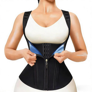 Faja Reductora Postparto para Mujer, Corsé Moldeador de Cintura, Chaleco de Sudoración con Efecto Sauna de Poliéster y Nylon - Product Image 1