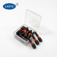 Embout de tournevis à chocs Torx LXD OEM/ODM 25 mm, embouts étoile magnétiques en oxyde noir T10-T40 pour perceuses électriques