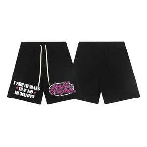 Shorts Retro Desgastados Estilo Americano al por Mayor, Unisex, de Algodón, con Estampado de Dibujos Animados, a la Moda - Product Image 2