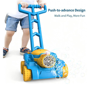 Carrello Automatico EPT per Bolle di Sapone per Bambini, Giocattolo Falciatrice <span class=keywords><strong>a</strong></span> Bolle ad Alta Produzione <span class=keywords><strong>a</strong></span> 10 Fori, Giocattolo Estivo da Spingere per Esterni - Product Image 5
