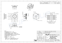 Connecteur coaxial RF de remplacement Hirose 3U blanc à 3 broches pour antenne U.FL de traceur IoT, fabriqué à Shenzhen par MUP