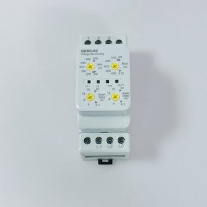 รีเลย์ตรวจสอบแรงดันไฟฟ้า GKRC-03 240V AC สามเฟส สี่สาย รีเลย์ป้องกันการตรวจจับลำดับเฟส - Product Image 2