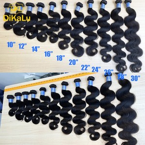 7 Pezzi di Capelli Vergini Vietnamiti Grezzi Super Double Drawn, Allineati alle Cuticole, Nero Naturale 1B, Senza Perdita di Capelli, per <span class=keywords><strong>Extension</strong></span> e Intrecci - Product Image 5