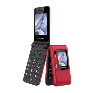 [Phong cách Mới] 2.8 + 1.77 inch lật điện thoại Dual Sim 4G Mạng điện thoại di động cao cấp điện thoại di động với SOS, nút lớn loa lớn cho người cao niên - Product Image 3