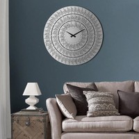 Horloge murale islamique en métal, décoration murale suspendue personnalisée de style arabe, 99 noms d'Allah, cadeau musulman, décoration de la maison