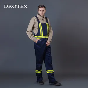 Stretch Fire Fighting Safety Flame Retardant Reflective Workwear Australia Overalls For Men
