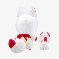 POP MART Boutique Officielle DIMOO Personne ne va dormir ce soir Série 40cm Coton Poupée Renard Esprit Action Mini Figure Mignon Jouet