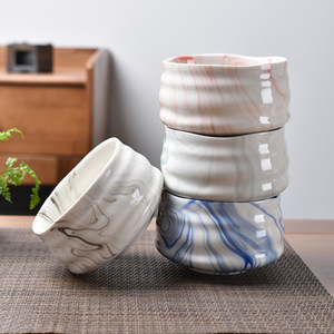 Tazón de <span class=keywords><strong>Matcha</strong></span> Grande de Porcelana Personalizado EsticK, Ecológico, Moderno, para Servir <span class=keywords><strong>Té</strong></span>, Mezclar, Colorido, con Diseño - Product Image 1