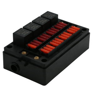 Kit de caja de relé de coche personalizado Universal 4 pines 5 pines 4 relés 24 fusibles ATO ATC ATY 2 fusibles ANS AFS MIDI con cubierta impermeable - Product Image 6