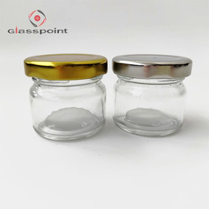 Lọ Thủy Tinh Lục Giác Trong Suốt Có Nắp Vặn Bằng Kim Loại - Product Image 6