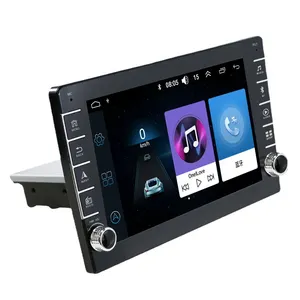 8 Inch 2.5d Touchscreen Android 1 Din Auto Audio Stereo Radio Wifi Spiegel Link Gps Fm Bt Auto Multimedia Speler