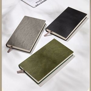 Carnet de notes personnalisé en cuir PU rigide A6/A5 avec boîte, 100 feuilles, livraison porte-à-porte par le fabricant - Product Image 1