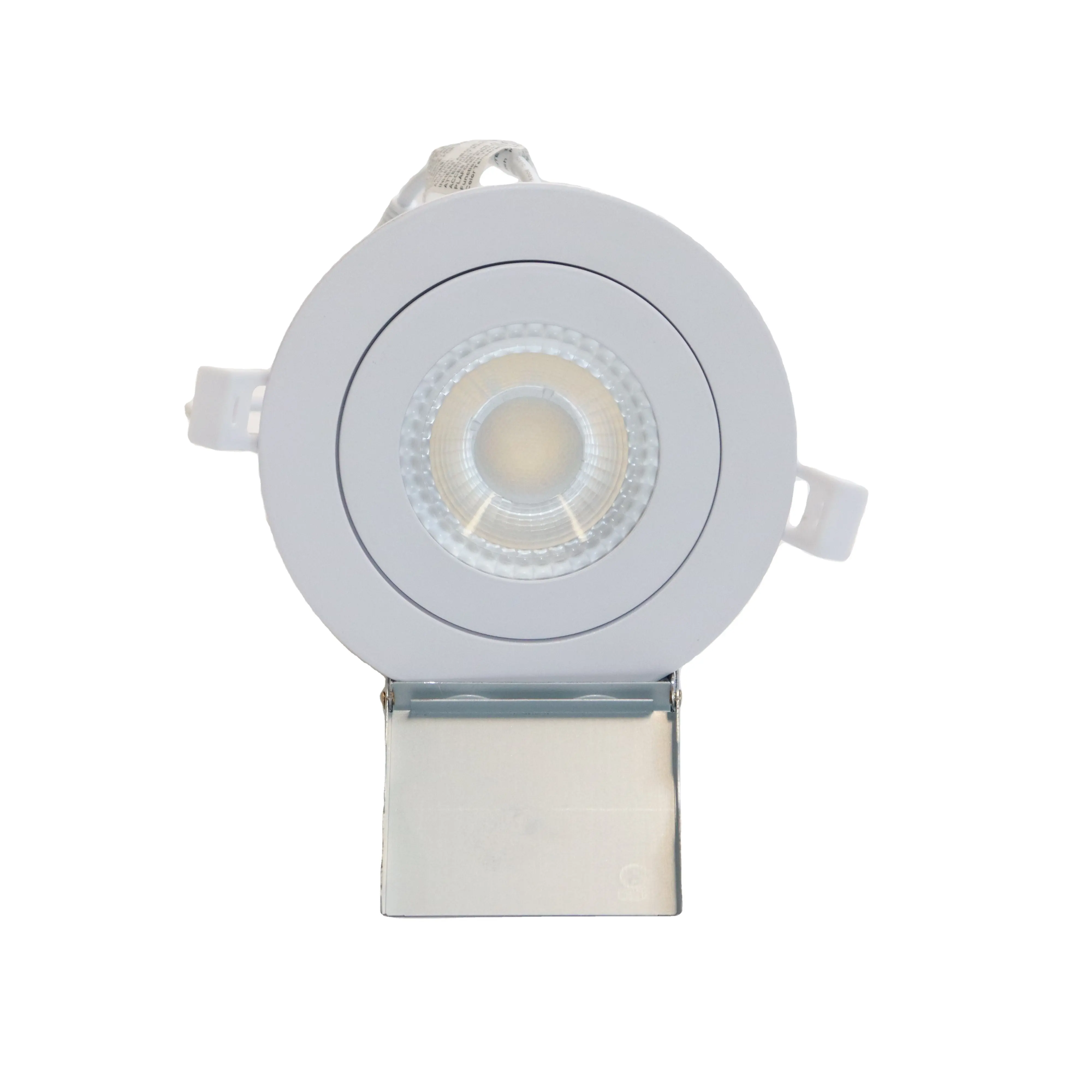 Modern tasarım gimbal aşağı işıklar 360 döndür led tavan işık downlight 4 inç için iç mekan aydınlatması