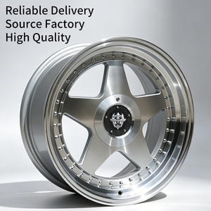 Rines FLowtone Wheels SRT de 5 radios, 16, 17, 19 pulgadas, 4x100/114.3, 5x112/120, de aleación fundida <span class=keywords><strong>AMG</strong></span>, ligeros, para carreras. - Product Image 1