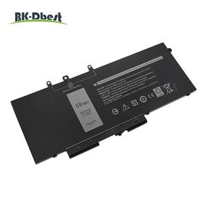 Batterie de remplacement pour ordinateur portable Dell Latitude 5480, 5580, 5280, 5288, 5290, 5488, 5490, 5491, 5495, 5590, 5591, E5480, <span class=keywords><strong>E5580</strong></span>, bk-dbest, GJKNX - Product Image 1