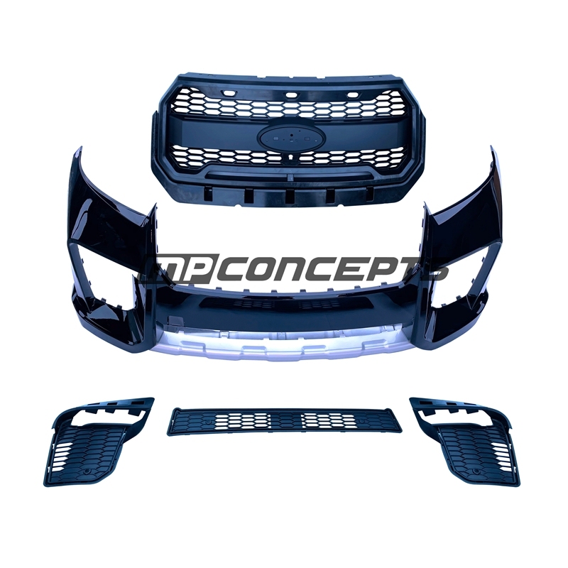 New Lower Front Bumper Center Grille For 2002-2005 Ford Explorer | Textured Plastic